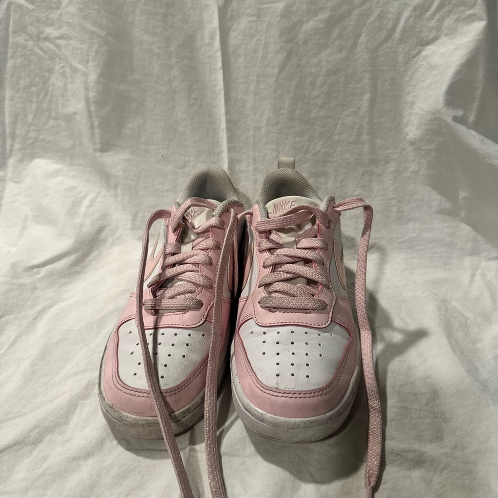Nike Court Borough Low Recraft DV5456 105 Kids 4Y Pink/white Activewear